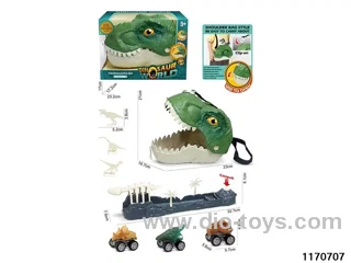 Tyrannosaurus Rex Storage Backpack Set