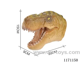 Vinyl Dinosaur Hand Puppet with Lights and Sounds