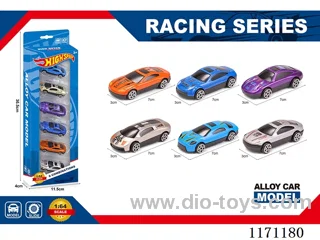 Alloy skidding simulation car 6 mixed(6pcs/box)