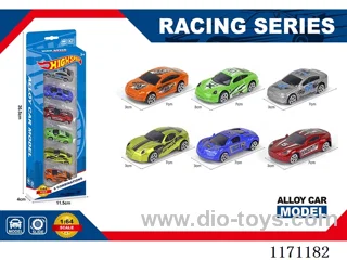 Alloy taxiing simulation car 6 mixed (6 / box)