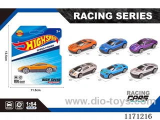 Alloy Scooter Simulation Cars 6 models mixed packing