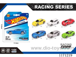 Alloy skidding simulation car 6 mix and match