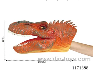Vinyl hand puppet animals