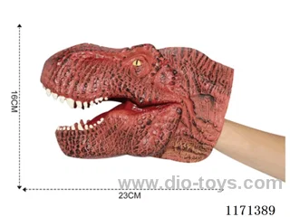 Vinyl hand puppet animals