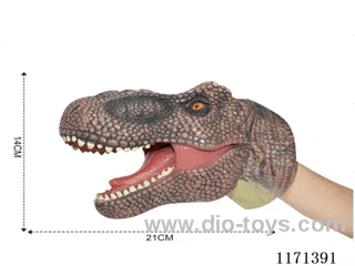 Vinyl hand puppet animals