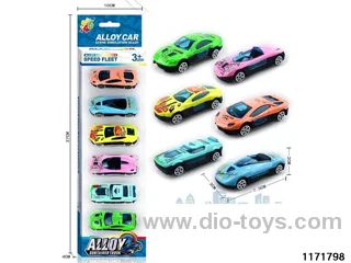 Sliding Alloy Sports Car