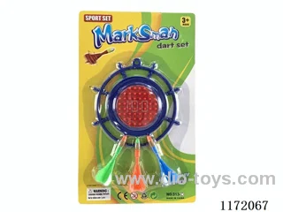 Dartboard with 3 darts