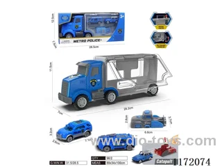 Hand-held police car +AB police car 2 + catapult
