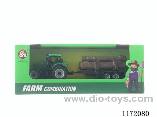 Sliding farmer's cart with wooden strips