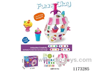 Colored clay set