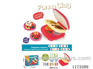 Colored clay set