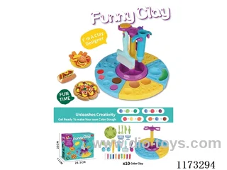 Colored clay set