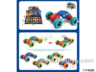 pull back stunt car