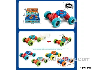 pull back stunt car