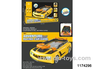 police car game in color box
