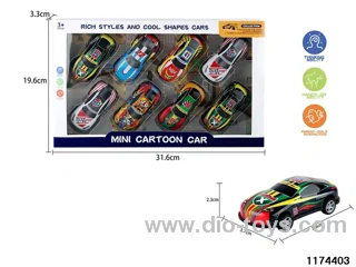 Pull back car