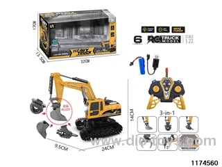 1:22 6ch alloys RC car With light and sound