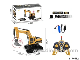 1:22 6ch alloys RC car With light and sound