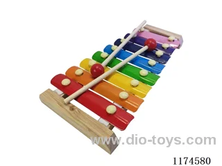 Wooden 8-tone hand percussion