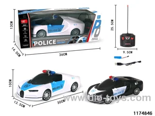 4ch RC car With headlight (electricity included)