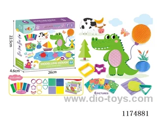 colored clay set