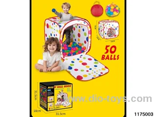Children's Playhouse with 50 Sea Balls