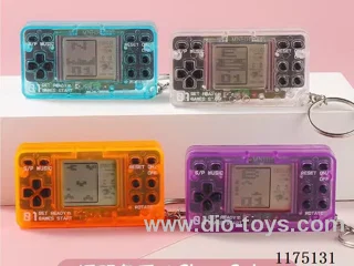 Keychain game machine (transparent color)