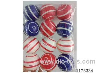 12PCS 6.3cm Solid PU Balls