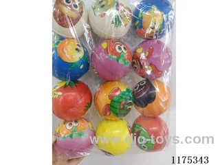 12PCS 6.3cm Solid PU Balls