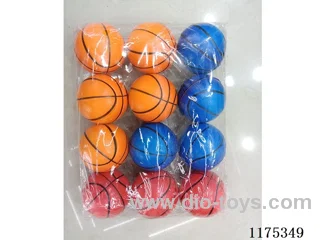 12PCS 6.3cm Solid PU Balls