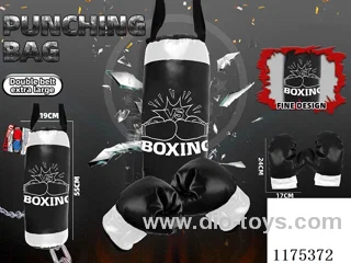 Boxing bag with two straps (XXL size) -boxing black