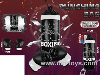 Boxing bag with one strap (size XL) -boxing black