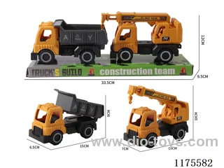 sliding engineering dump truck Crane