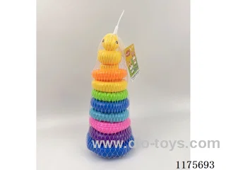 8 Layers of Duck Circle Jenga