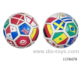 9” Soccer Ball Multi-Color Mix