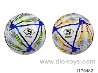 9” Soccer Ball Multi-Color Mix