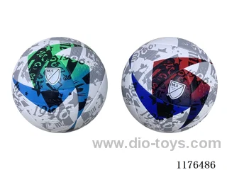 9” Soccer Ball Multi-Color Mix