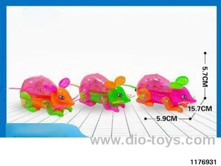 Pulled wire light mouse