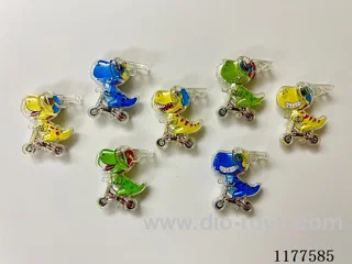 Dinosaur transparent whistle
