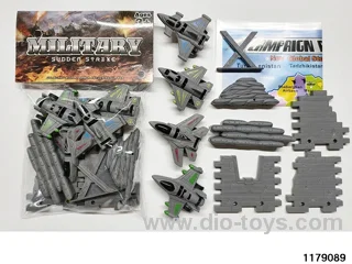 pull back Warplanes military set