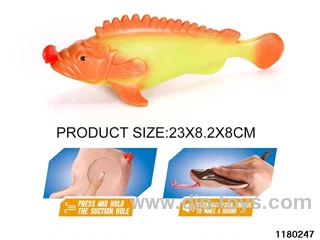 Vinyl Jewel Fish Model（Pressing the tongue）