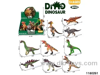 Vinyl Dinosaur Model（9pcs）