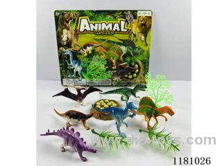 dinosaur set 6PCS “9-12”CM