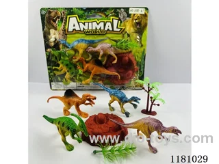 dinosaur set 4PCS “10-11”CM