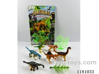 dinosaur set 6PCS “7-9”CM