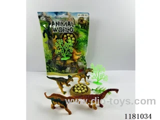 dinosaur set 4PCS “10-12”CM