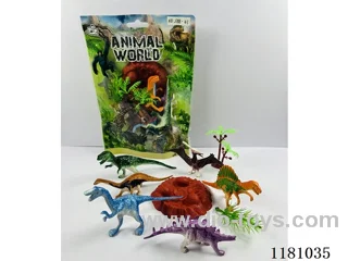 dinosaur set 6PCS “9-12”CM