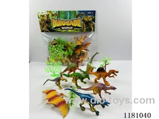 dinosaur set 8PCS “10-11”CM