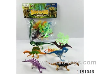 dinosaur set 6PCS “9-12”CM