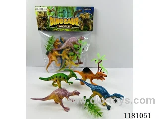 dinosaur set 4PCS “10-11”CM